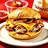 Kemiksiz Kanat Cheeseburger