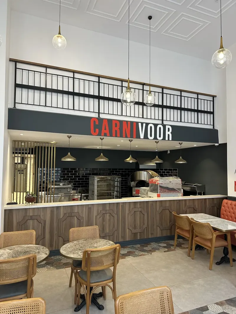 Carnivoor salon ve oturma alanı
