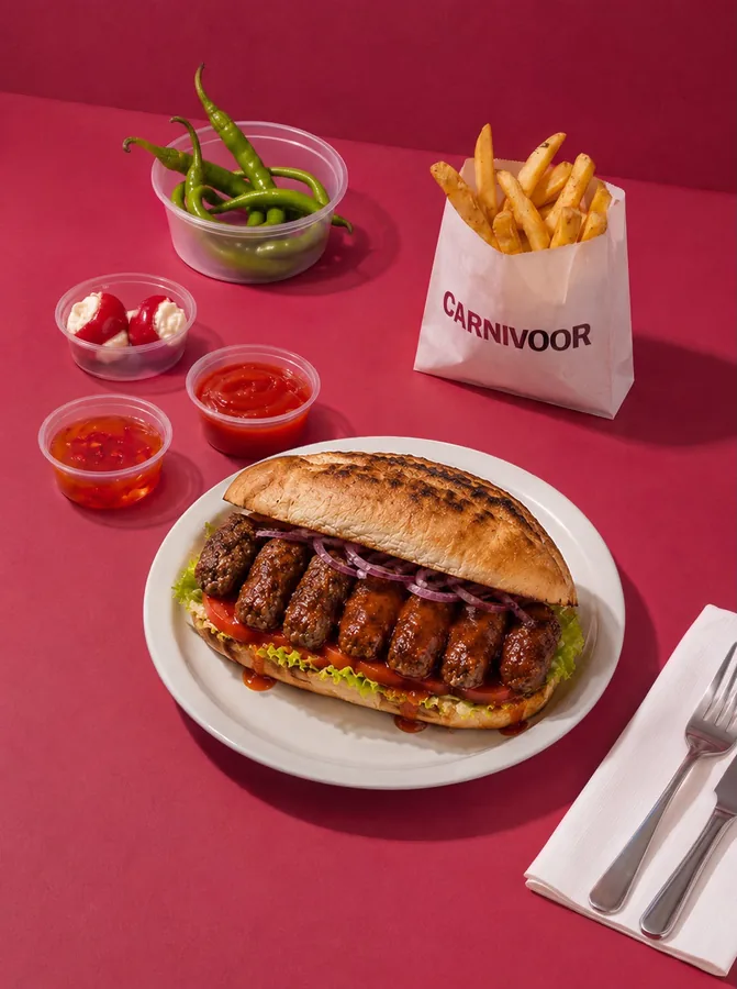 Ekmek arası ızgara köfte