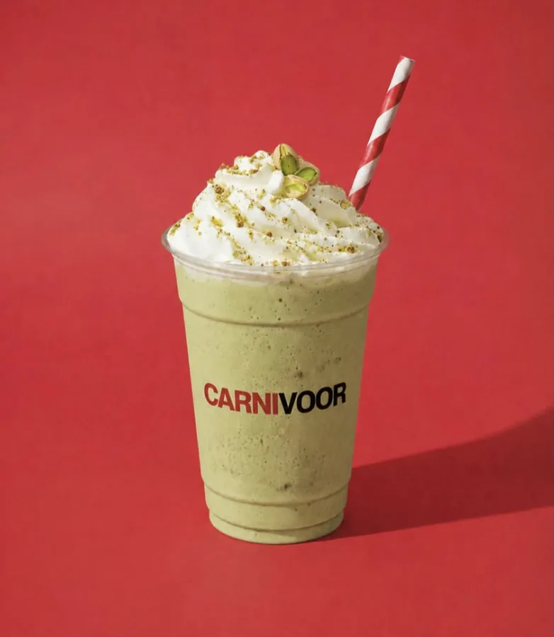 Antep fıstıklı milkshake